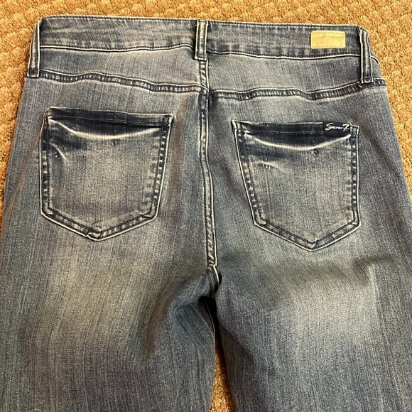 Seven7 High Rise Slim Straight Jeans - Picture 11 of 15